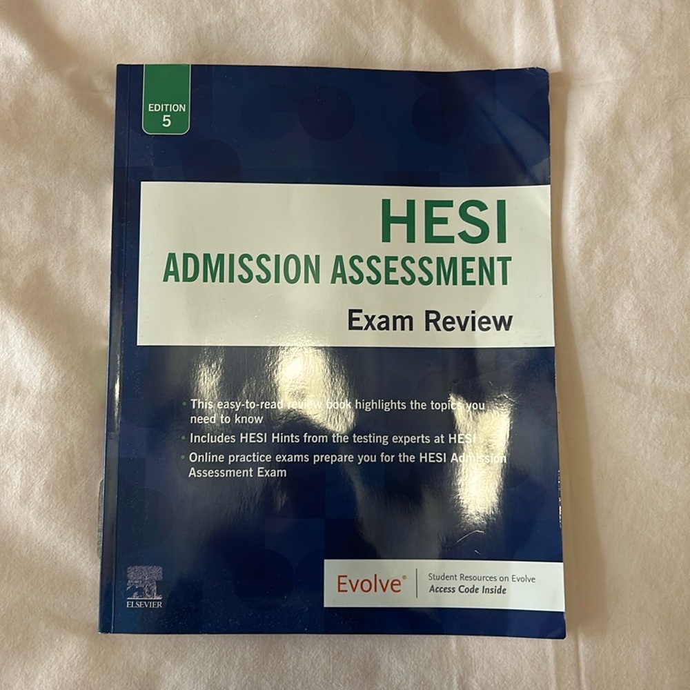 HESI A2 Exam Prep Book w/ Access Code